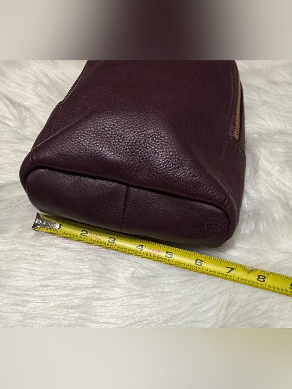 HOBO Fern Sling Mulberry Glaze Leather Crossbody - Picture 10 of 14